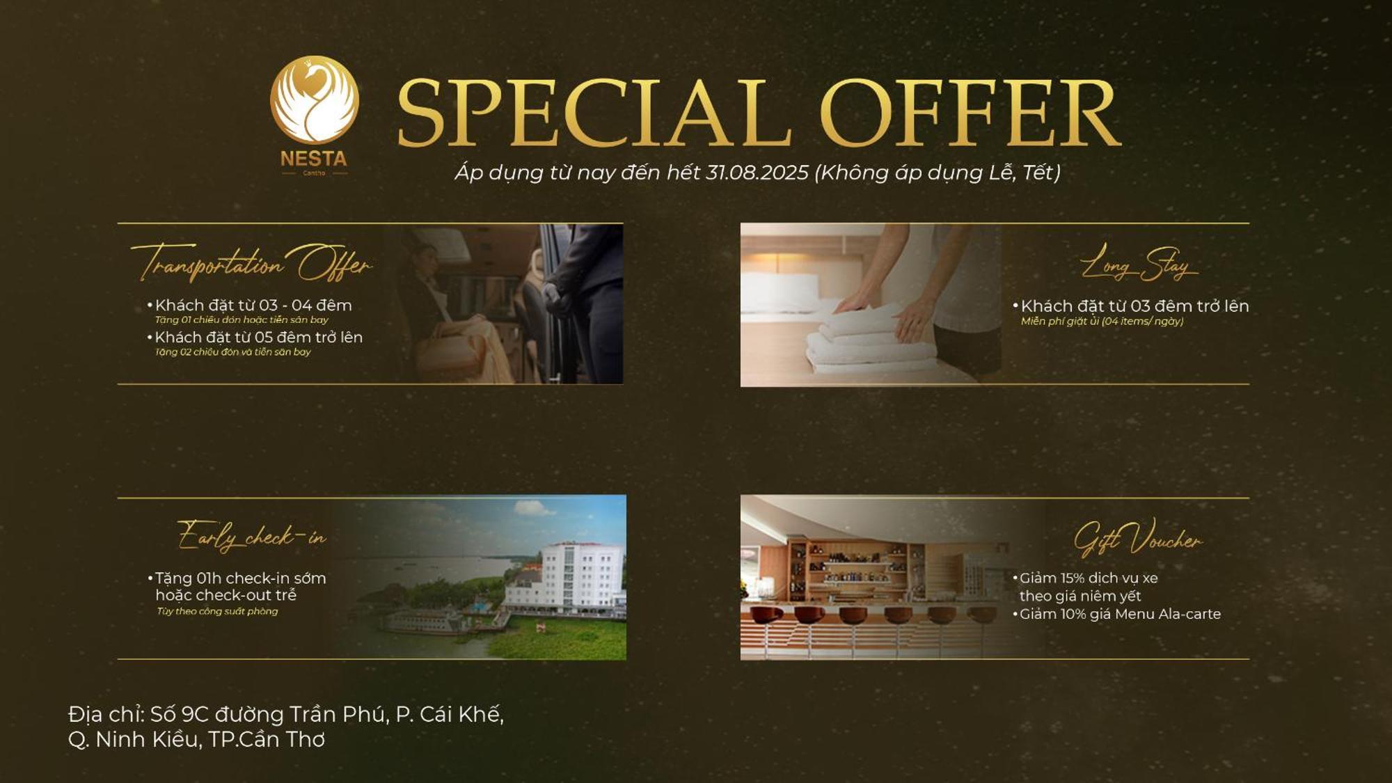 Nesta Hotel Cần Thơ Exterior foto